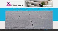 Desktop Screenshot of prefabricadossanblas.com